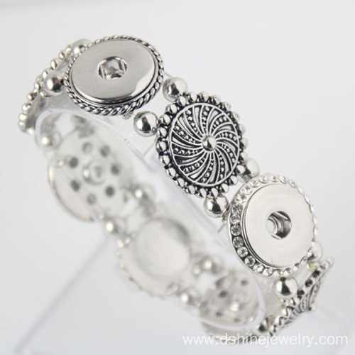 Sunflower Noosa Button Bracelet DIY Snap Noosa Bracelets